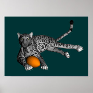 Pôster Pantera de futebol