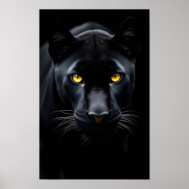 Poster Pantera Negra (Frente)