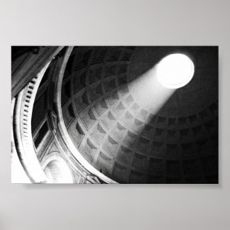 Pôster Pantheon Ceiling - Roma, Itália