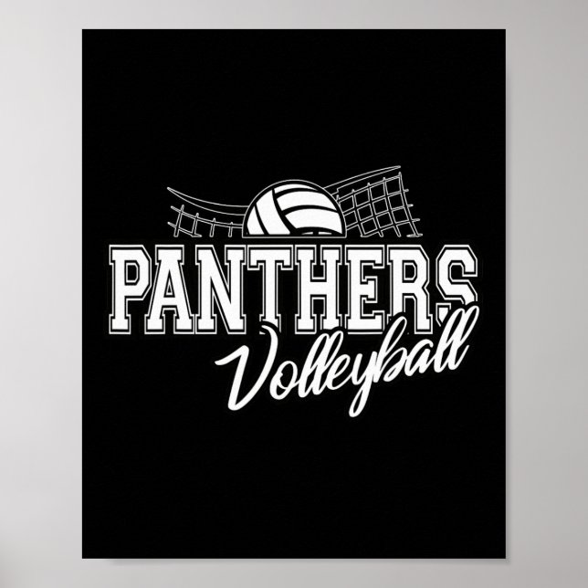 Poster Panthers Volleyll Ck Espírito de Volta às Aulas  (Frente)