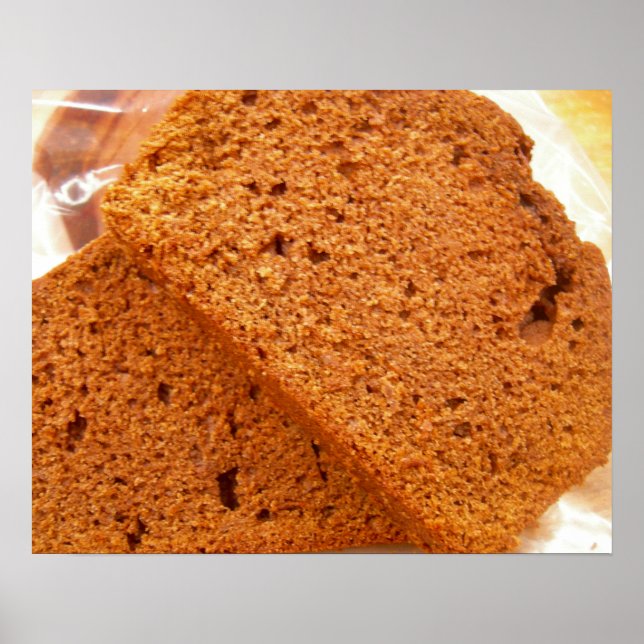 Pôster Pão de chocolate com abobrinha (Frente)