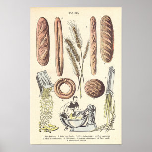 Poster Pão Francês