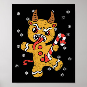 Poster Pão Gingerpão Krampus Natal Pajama X mas Can