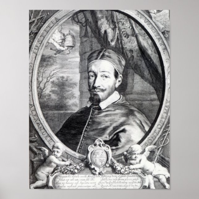 Pôster Papa Alexandre VII (Frente)