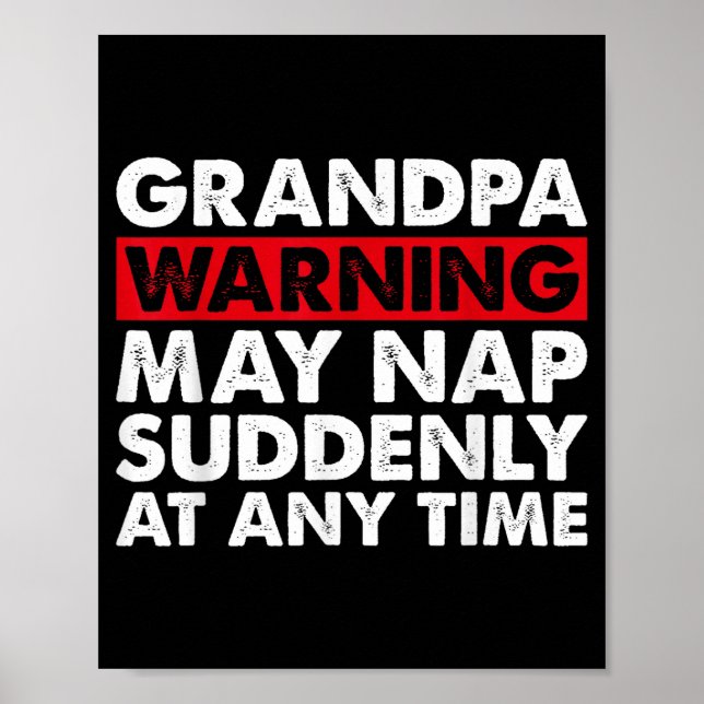 Poster Papa Art For Grandpa From Grandkids Father's Day P (Frente)