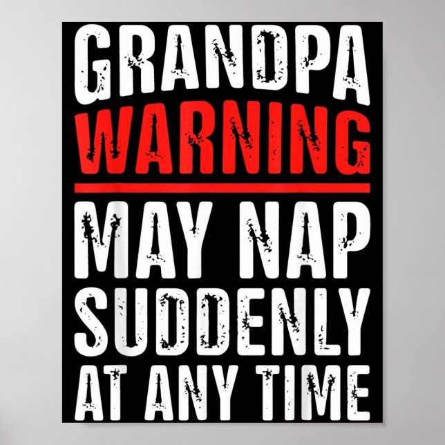 Poster Papa Art For Grandpa From Grandkids Father's Day P (Frente)