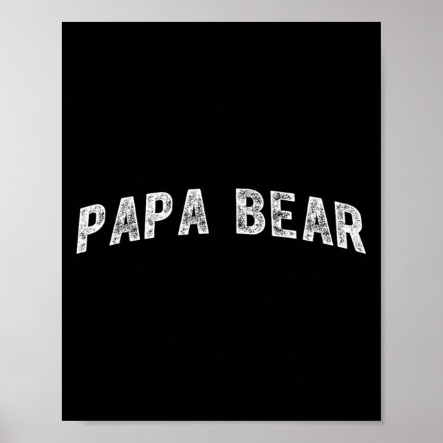 Poster Papa Bear (Frente)