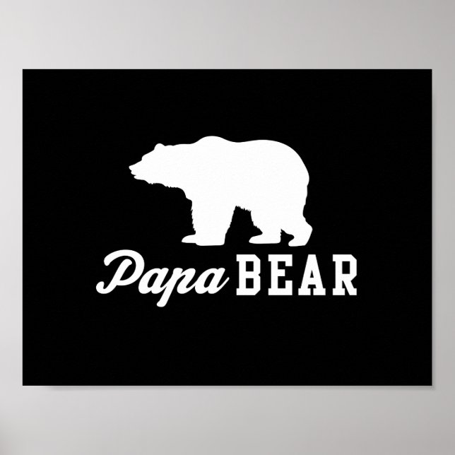Poster Papa Bear (Frente)