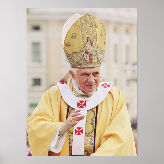 Poster Papa Bento XVI (Frente)