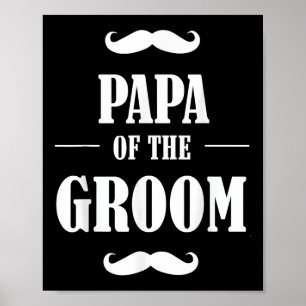 Poster Papá Da Camisa T Camisa Solteiro De Casamento Engr