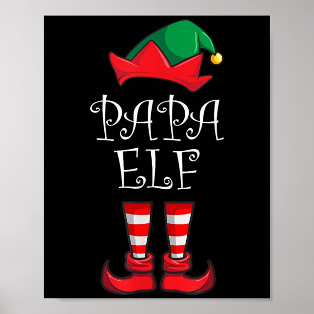 Poster Papa Elf Matando Festa de Natal da Família Pajama  (Frente)