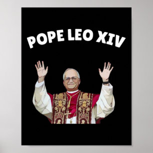 Poster Papa Leão Xiv - Novo Papa Católico Leo Xiv