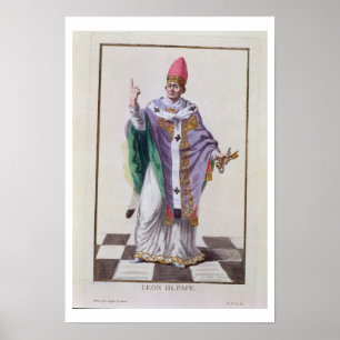 Pôster Papa Leo III (795-816) 'de DES Estampes de