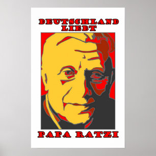 Pôster Papá Ratzi de Liebt da alemanha