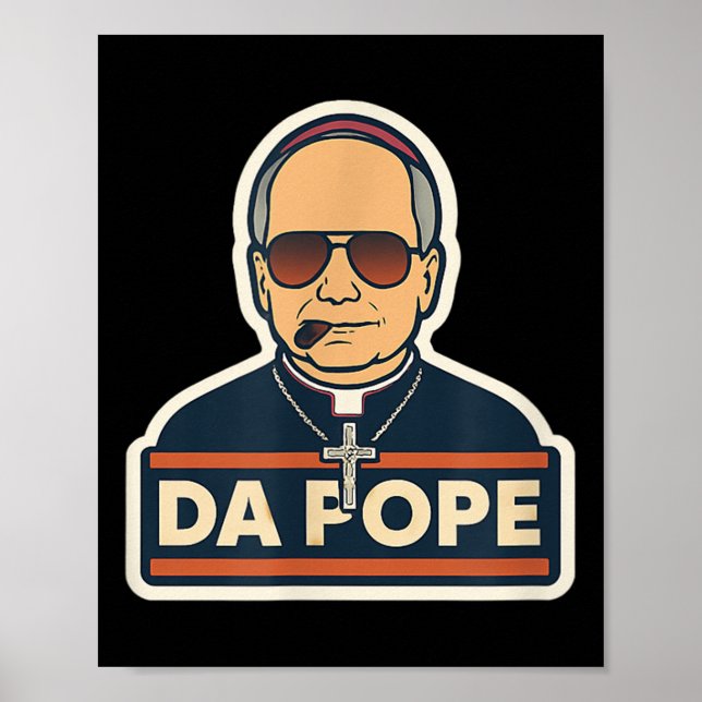 Poster Papa Robert Prevost - Papa Leo Xiv - Do Papa (Frente)
