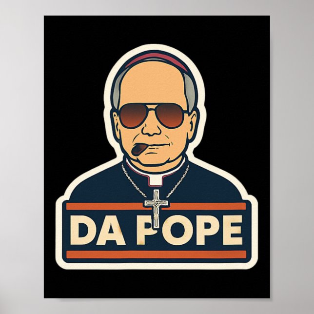 Poster Papa Robert Prevost - Papa Leo Xiv - Do Papa (Frente)