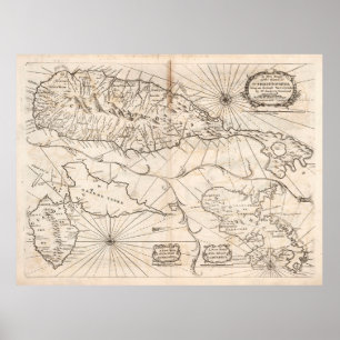 Poster Papagaio Velho das Ruas, Guadalupe e Martinica (17