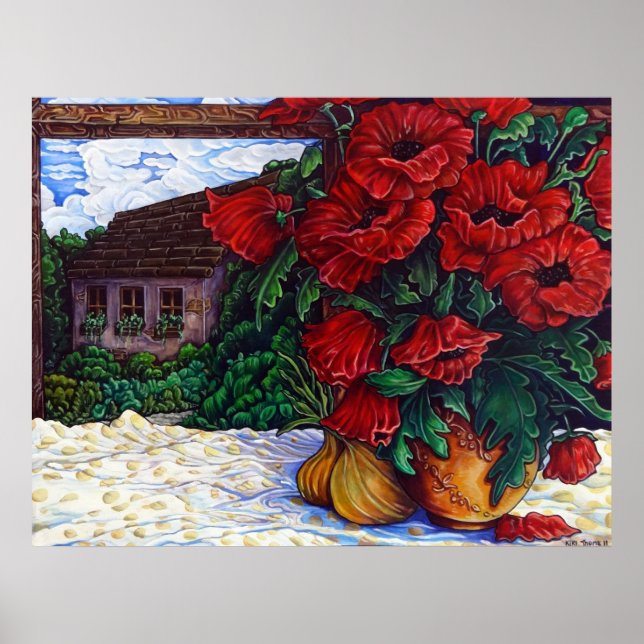 Pôster Papagaios e Cebolas (Frente)