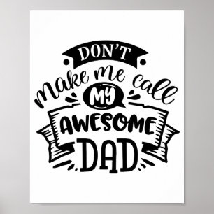 Poster Papai E Eu Não Me Faça Chamar Meu Incrível Pai