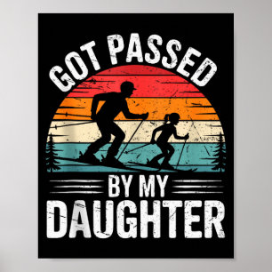 Poster Papai Esquiadó Foi Pedido Por Minha Filha Esquí Pa