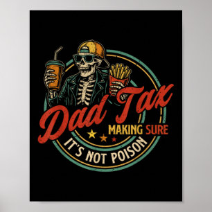 Poster Papai Imposto Garantindo que Não é Esqueleto Pai I
