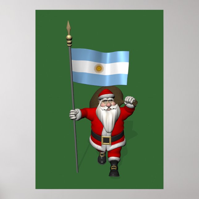 Pôster Papai Noel, Alferes Da Argentina (Frente)
