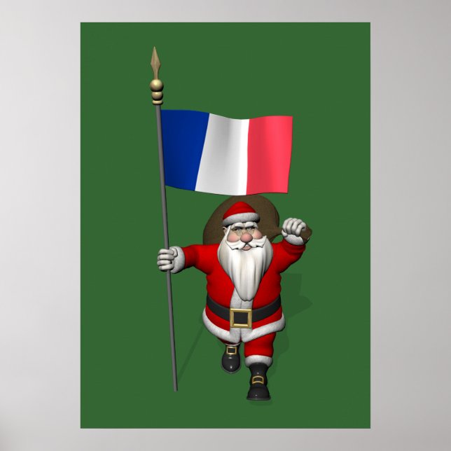 Poster Papai Noel, Alferes Da França (Frente)