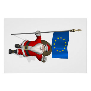 Pôster Papai Noel, Alferes Da União Europeia