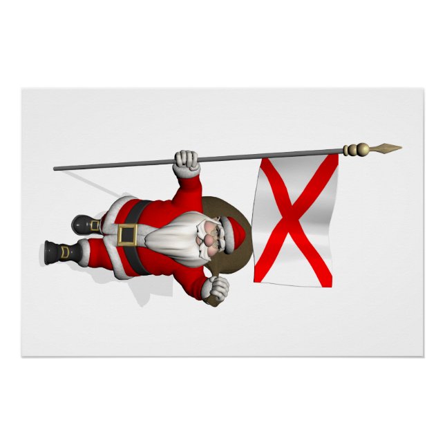 Pôster Papai Noel, Alferes Do Alabama (Frente)