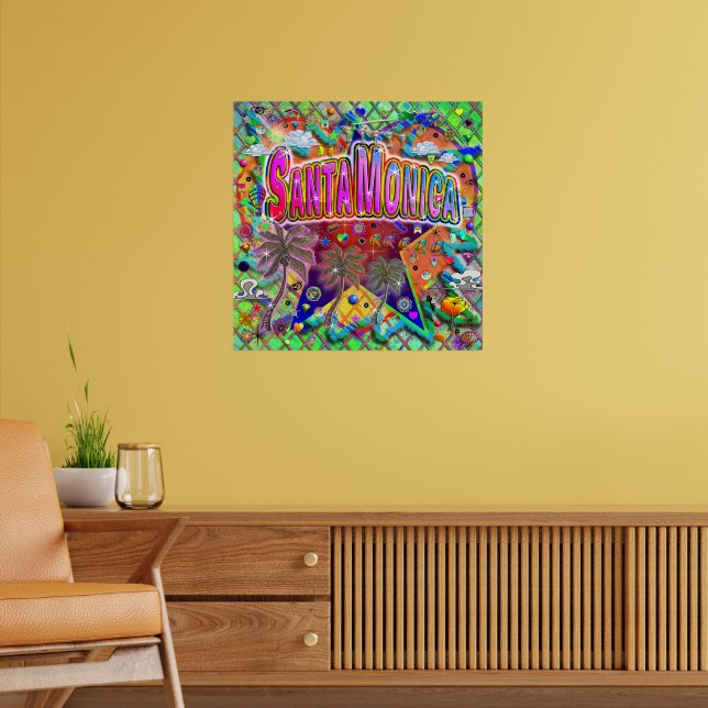 Poster Papai noel do Fator de Risco Mônica (Sala de Estar 2)