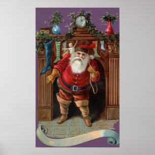 Pôster Papai noel do Velho Mundo