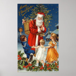 Pôster Papai noel do Velho Mundo