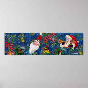 POSTER PAPAI NOEL E NOITE DE NATAL