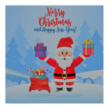 Papai Noel e presentes