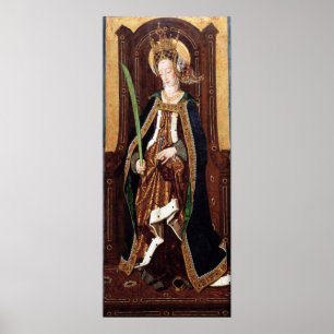 Poster Papai noel Engracia De Zaragoza do SANTO ENGRATIA