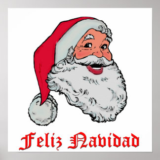 Poster Papai Noel Espanhol