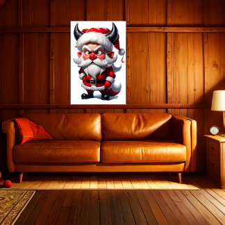 Poster Papai noel Mau Twin | Arte AI