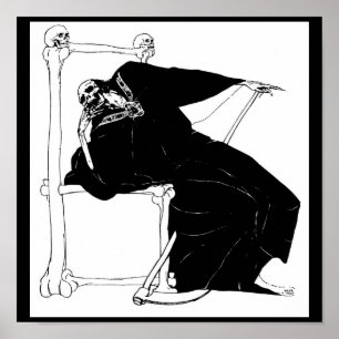 Pôster "Papai noel Muerte" (Ceifador mexicano)