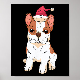 Poster Papai Noel Natal Pajama Cachorro Cachorro Cachorro