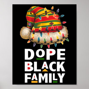 Poster Papais noeis Afro-Africanos da Família Negra Afric