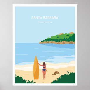 Poster Papais noeis Barbara Beach