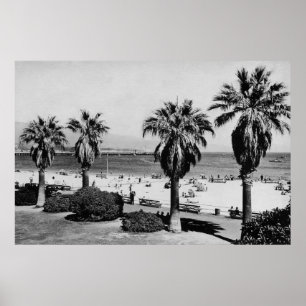 Pôster Papais noeis Barbara, CA West Beach View Photoião