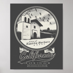 POSTER PAPAIS NOEIS BARBARA CALIFORNIA
