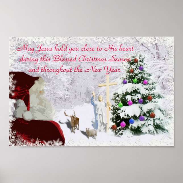 Poster Papais noeis Conhecem Jesus (Frente)