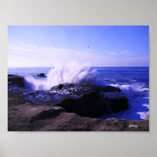 Poster Papais noeis Cruz Seashore