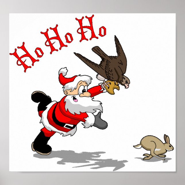 Pôster Papais noeis de caça (Frente)