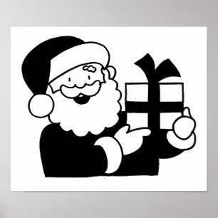 Pôster Papais noeis de desenho animado