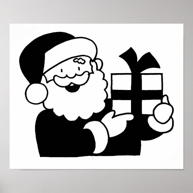 Pôster Papais noeis de desenho animado (Frente)