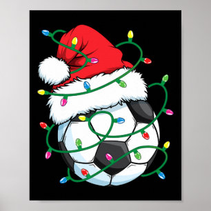 Poster Papais noeis de esportes de futebol masculinos Nat