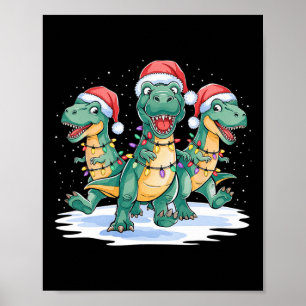 Poster Papais noeis de Natal Engraçados Papais noeis de D